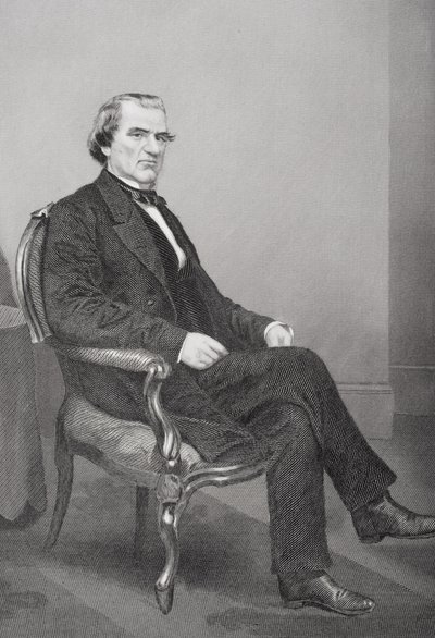 Andrew Johnson (1808-75) von Alonzo Chappel